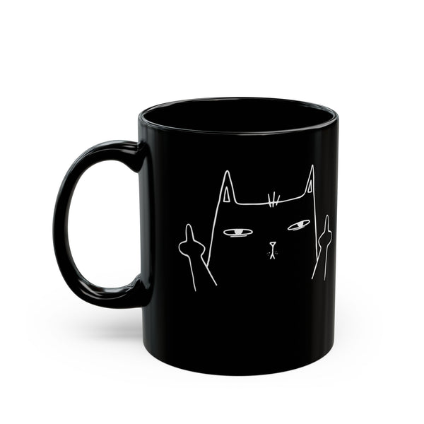 Middle Finger Cat