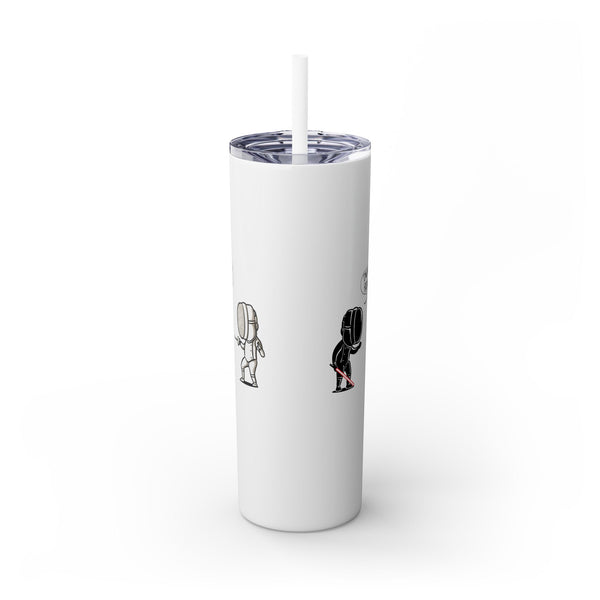 Skinny Tumbler with Straw, 20oz