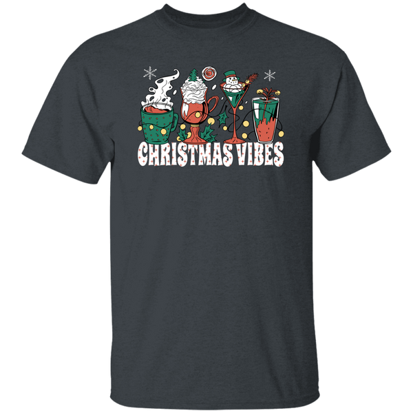 Christmas Vibes Coffee T-Shirt