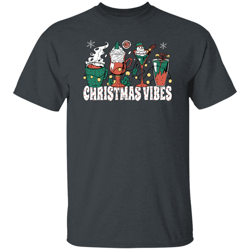 Christmas Vibes Coffee T-Shirt