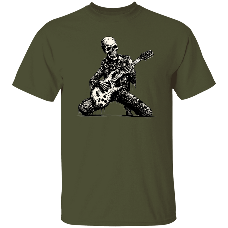 Skeleton Playing Guitar T-Shirt