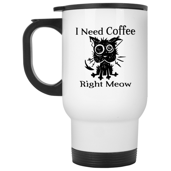 I Need Coffee Right Meow Mug