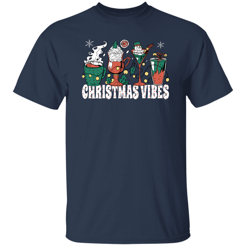 Christmas Vibes Coffee T-Shirt