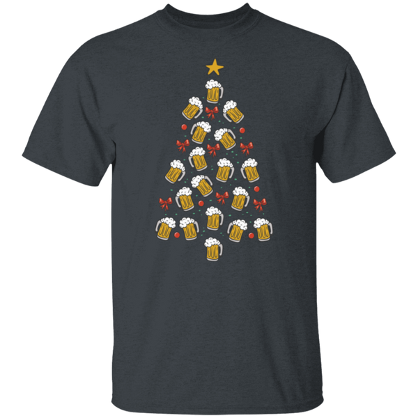 Beer Christmas Tree T-Shirt