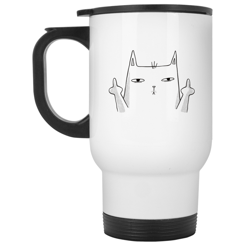 Funny Cat Travel Mug