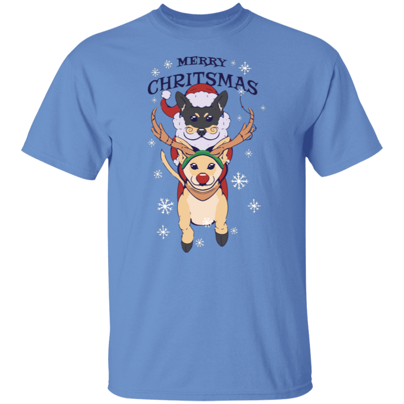 Merry Christmas Dogs T-Shirt