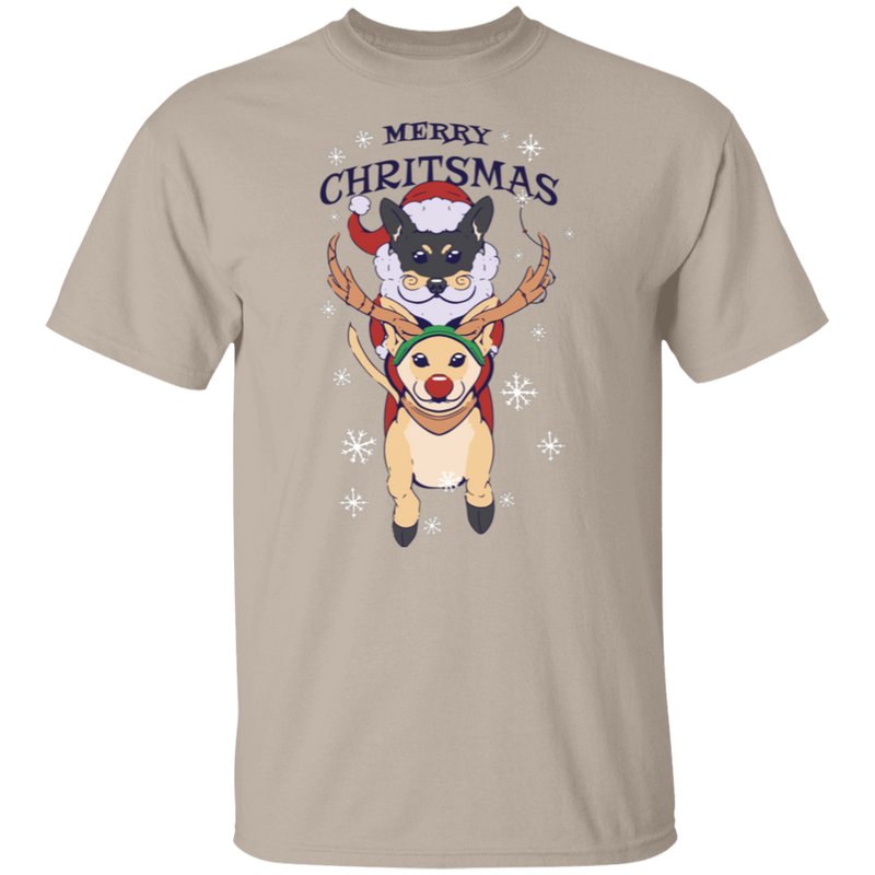 Merry Christmas Dogs T-Shirt