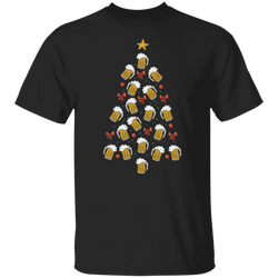 Beer Christmas Tree T-Shirt