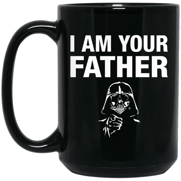 I'm Your Father 15 oz. Black Mug