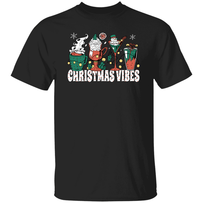 Christmas Vibes Coffee T-Shirt