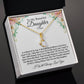 Alluring Beauty Ribbon Pendant Necklace: A Gift to Treasure
