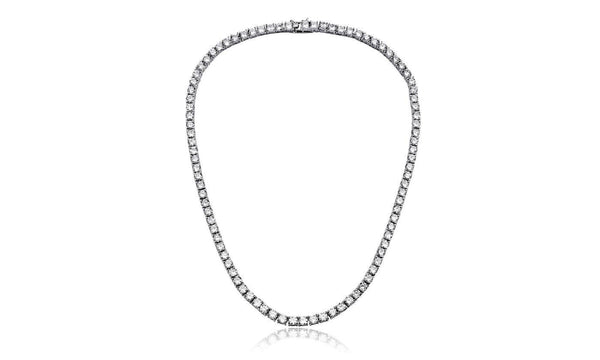 42.00 CTTW Cubic Zirconia Tennis Necklace