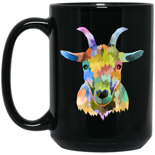 Goat Mug Colorful Style Goat