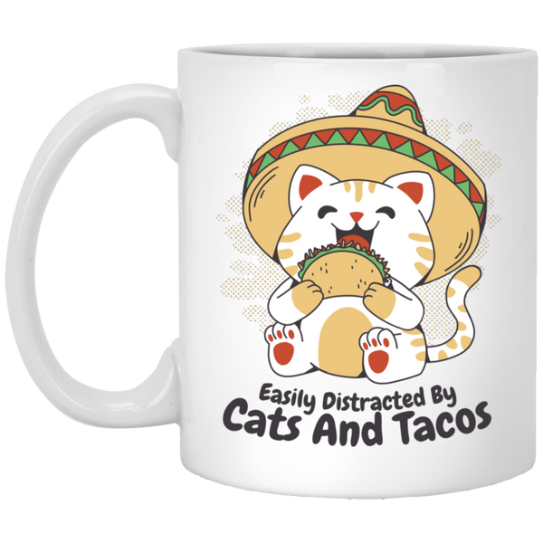 Cats And Tacos Mug 11 oz