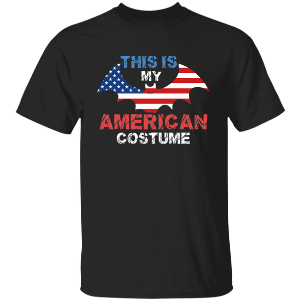 Patriotic Bat Halloween T-Shirt