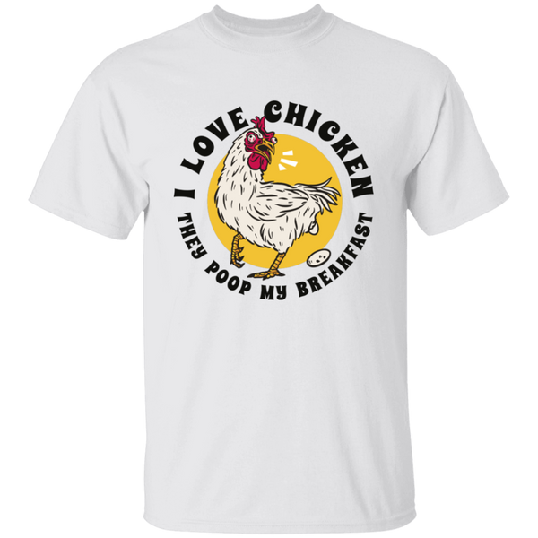 Cartoon Chicken T-Shirt