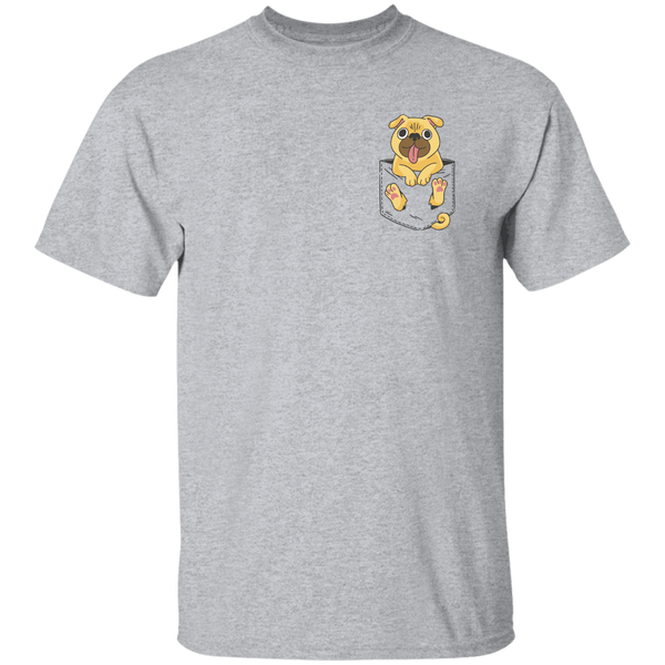 Pug In Pocket T-Shirt