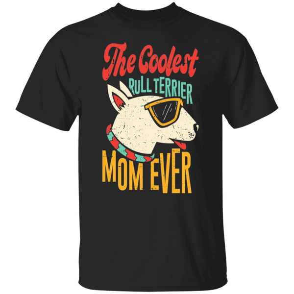 Show your Bullterrier Mom pride with this adorable T-Shirt!