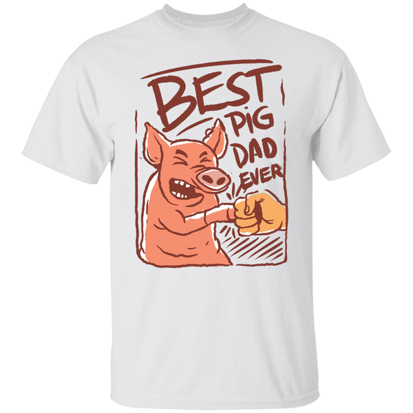 Best Pig Dad Ever T-Shirt