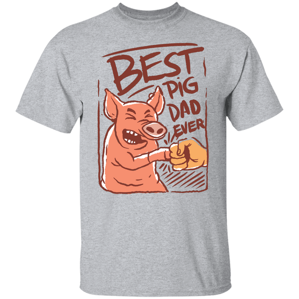 Best Pig Dad Ever T-Shirt