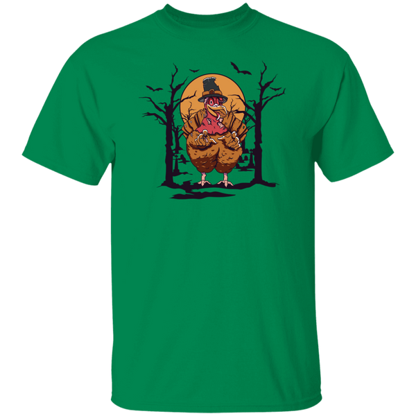 Scary Zombie Turkey T-Shirt