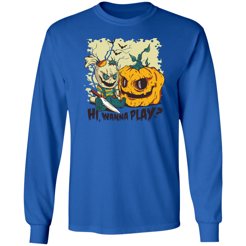 Halloween Evil Doll T-Shirt Design