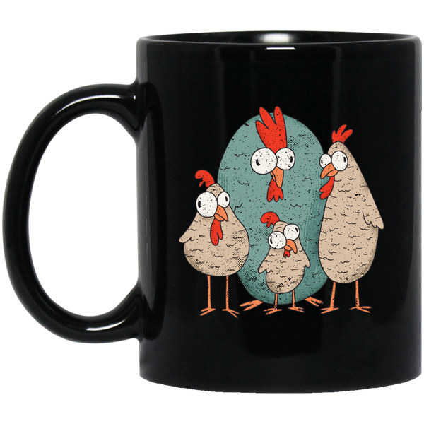 Crazy Chicken Mugs