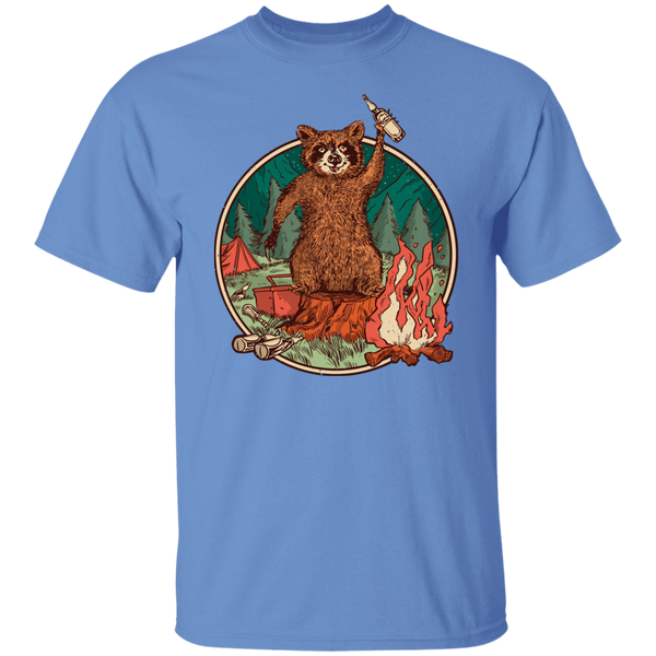 Camping Raccoon T-Shirt