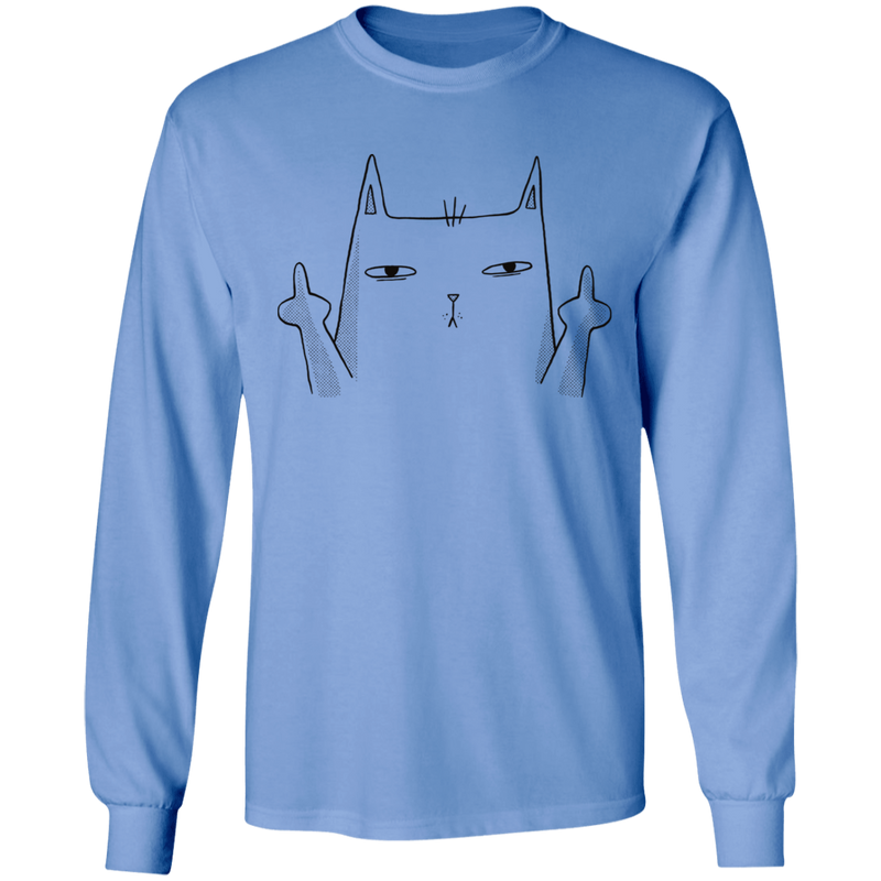 Middle Finger Cat T-Shirt