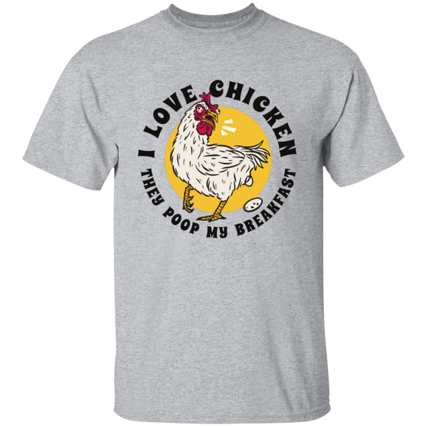 Cartoon Chicken T-Shirt