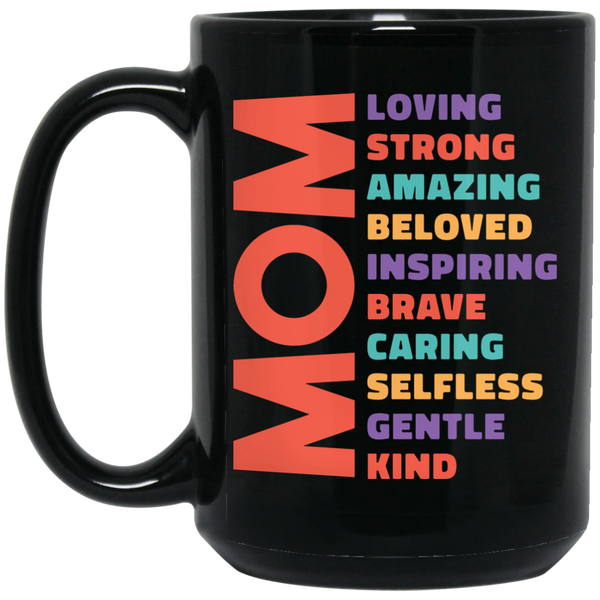 Mom Coffee Mug Black Color