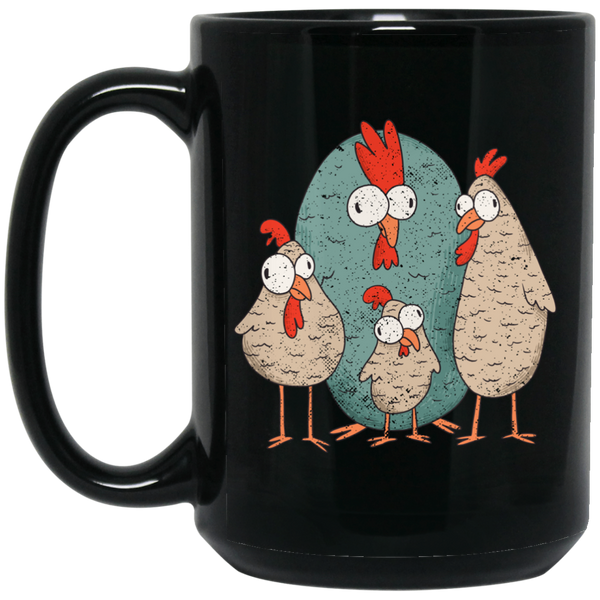 Crazy Chicken Mugs