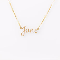Personalized Necklace Featuring Her Name